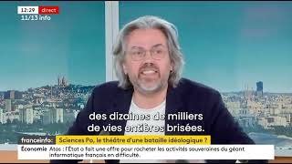 Aymeric Caron PULVÉRISE violemment les journalistes de France Info sur Gaza [upl. by Eimmas]