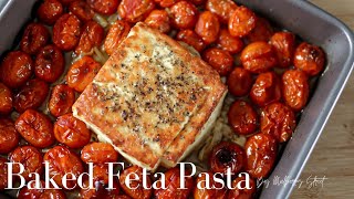 Baked Feta Cheese Pasta  Tik Tok Recipe [upl. by Iran44]