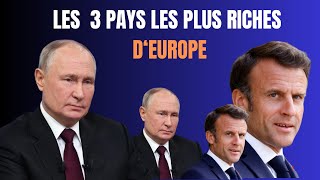 LES 3 PAYS LES PLUS RICHES D‘EUROPE [upl. by Gearard]