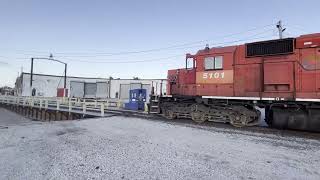 CP 5101 amp Turntable  CPKC Nahant Yard 29 May 24 2 [upl. by Perren]