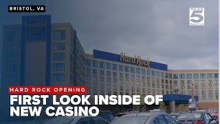 FIRST LOOK inside of new Hard Rock Hotel amp Casino Bristol [upl. by Atinad]