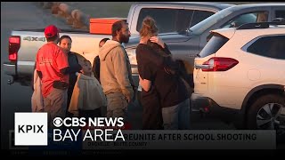 Students injured suspect killed after shooting at Northern California school [upl. by Carley673]