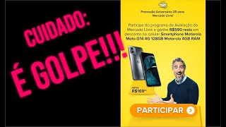 Golpe na propaganda  Moto G14 após pesquisa Mercado Livre [upl. by Mungam]