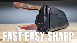 THE BEST ELECTRIC KNIFE SHARPENER WORKSHARP E5 PROFESSIONAL ELECTRIC KITCHEN KNIFE SHARPENER REVIEW [upl. by Garfinkel]