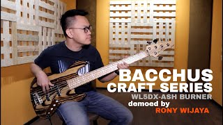 Bacchus WL5DXASH Burner made in Japan demoed by Rony Wijaya [upl. by Theta351]