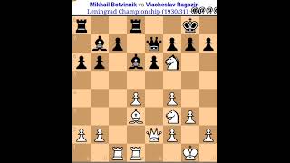 Mikhail Botvinnik vs Viacheslav Ragozin  Mikhail Botvinnik chess gamemikhail Botvinnik all games [upl. by Niamert]