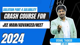 solubility  class 12th  chemistry  JEE  NEET  JAM   GATE  NET  CBSC  ICSC  state board [upl. by Rollecnahc]