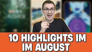 Meine Top 10 Brettspiel Highlights im August [upl. by Botnick471]