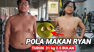 TURUN 21 KG CUMA MAKAN INI 👇 SELAMA 2 BULAN 🤔 [upl. by Moraj]