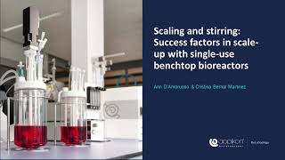 Scaling and Stirring Success Factors in Scale Up with Single Use Benchtop Bioreactors [upl. by Nolak906]