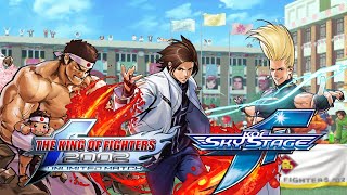 King of Fighters  Esaka  Dual Mix  KOF 2002 Unlimited Match and Skysage [upl. by Ellata]