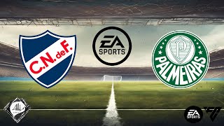 Nacional x Palmeiras  Jogo Amistoso  EA FC [upl. by Politi574]