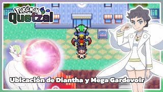 Pokemón Quetzal 🐲 Ubicación de Diantha y Mega Gardevoir  Versión 70 [upl. by Luca]