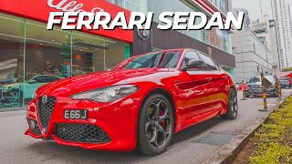 Heres What Its Like To Drive A 2021 Alfa Romeo Giulia Veloce [upl. by Anidam]