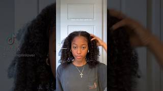 curlyhairstyle curls curlyhair tutorial curlyhairtutorial grwm natural naturalhair [upl. by Norat]