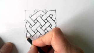 Celtic design 4 a 3x3 knot [upl. by Ettegdirb]