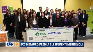 BCC Metauro premia gli studenti meritevoli [upl. by Ellevehc]