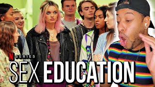 Sex Education  1x4 quotEpisode 4quot  REACTION [upl. by Karna]