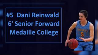 Dani Reinwald 5 Medaille College Highlight POYDPOY 201718 [upl. by Fowler]