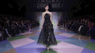 Giorgio Armani  Haute Couture Spring Summer 2023  Full Show [upl. by Yntrok530]