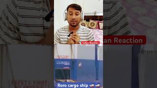 Roro cargo 🚢 ship  amazingfacts automobile news indianreaction ship short Viral reaction [upl. by Elmore667]