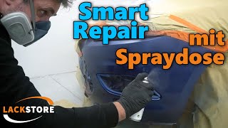 Smart Repair mit Spraydose  komplett erklärt vom Profi  LACKSTORE [upl. by Drofyar]