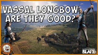 Conquerors Blade Vassal Longbow Unit Review [upl. by Emerej522]