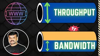 1 Throughput vs Bandwidth  Computer Networks  CSE  GATE [upl. by Waugh]