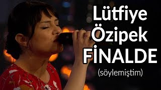 Lütfiye Özipek  Unutamam  O Ses Türkiye Yarı Final [upl. by Ayaj]