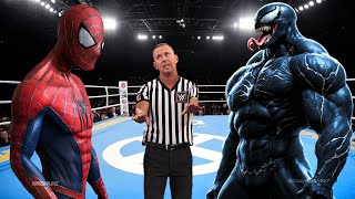 SPIDERMAN VS VENOM  EPIC BATTLE [upl. by Eshman]