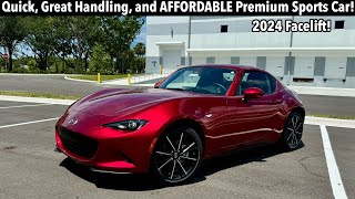 2024 Mazda MX5 Miata RF GT TEST DRIVEFULL REVIEW [upl. by Levan]