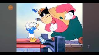 Donald duck the riveter 1080p hd what RKO title full video but reversed [upl. by Norym879]