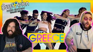 CANADIANS REACT TO Eurovision 2024  Greece 🇬🇷 [upl. by Yatnohs972]