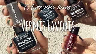 Mes VERNIS Favoris pour LAUTOMNEHIVER ♡ [upl. by Iliram]