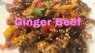 Ginger Beef Recipe Cooking Vickys Vlog❤️ [upl. by Saile480]