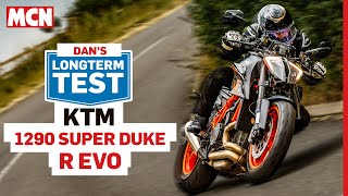 Spending 2022 with the KTM 1290 Super Duke R Evo  MCN Review [upl. by Fifi]