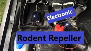 Ultrasonic and LED rodent repeller for cars and trucks [upl. by Wollis745]