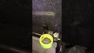 Ford F150 How to RELEASE REAR BACK SEAT Find Backrest Latch HIDDEN STORAGE  TIRE JACKFOLD DOWN [upl. by Eerehs174]