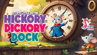 Hickory Dickory Dock  A Nursery Rhyme [upl. by Nebra]