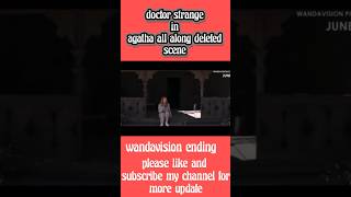 Jac Schaeffer Reveals Scrapped Doctor Strange PostCredit Scene in WandaVision What Could Have Been [upl. by Noissap928]