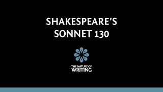 Shakespeares Sonnet 130 Analysis and Explanation [upl. by Auqinahc814]