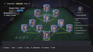 FIFA 22  MARQUEE MATCHUPS  BERGAMO CALCIO V LATIUM  SBC  SOLUTION [upl. by Eejan]