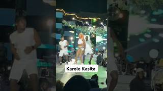 Karole Kasita at Sheebah Karungi Neeyanziza concert [upl. by Mungam]