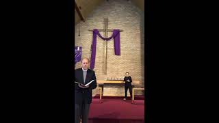 St Andrew Lutheran Church Mundelein IL  Good Friday Worship [upl. by Mireielle685]