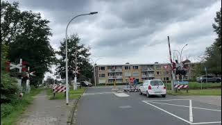 Spoorwegovergang Hengelo  Dutch Railroad Crossing [upl. by Ytinirt]