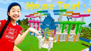 MINECRAFT HOUSE TOUR  KAYCEE CRAZY [upl. by Wrigley190]