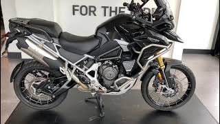 Triumph Tiger Rally Explorer 1200 Sapphire Black [upl. by Nautna]