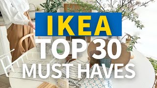 IKEA 2024🇸🇪MUST HAVES Top 30 for Your Life ikea ikeahaul ikeashopping [upl. by Colwell]