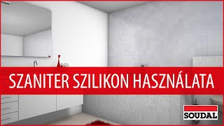 Kád és fürdőkád tömítése és szilikonozása🛀 Penészgátlót tartalmazó szaniter szilikon használata [upl. by Farra]