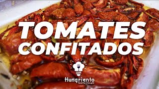 CÓMO HACER TOMATES SECOS CONFITADOS AL HORNO  Receta casera fácil y económica [upl. by Paulina]